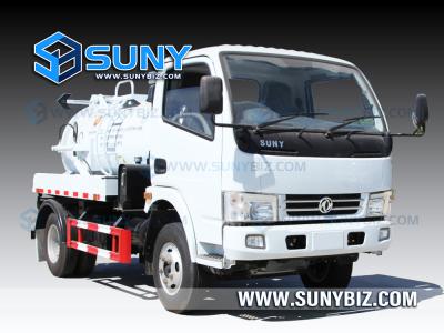 1500 Liter 4X2 RHD Vacuum Sewage Tank Truck