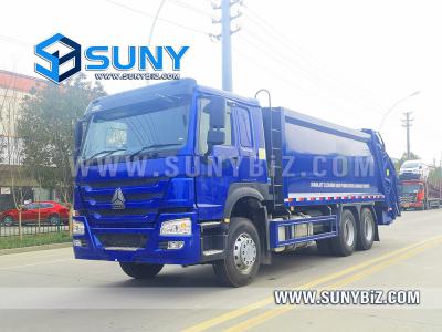 20 m3 Heavy Duty Rear Load HOWO Compactor Garbage Truck
