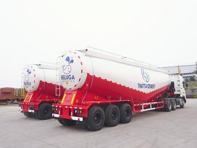 55 cbm Bulk Dry Cement Transport Semi-trailer