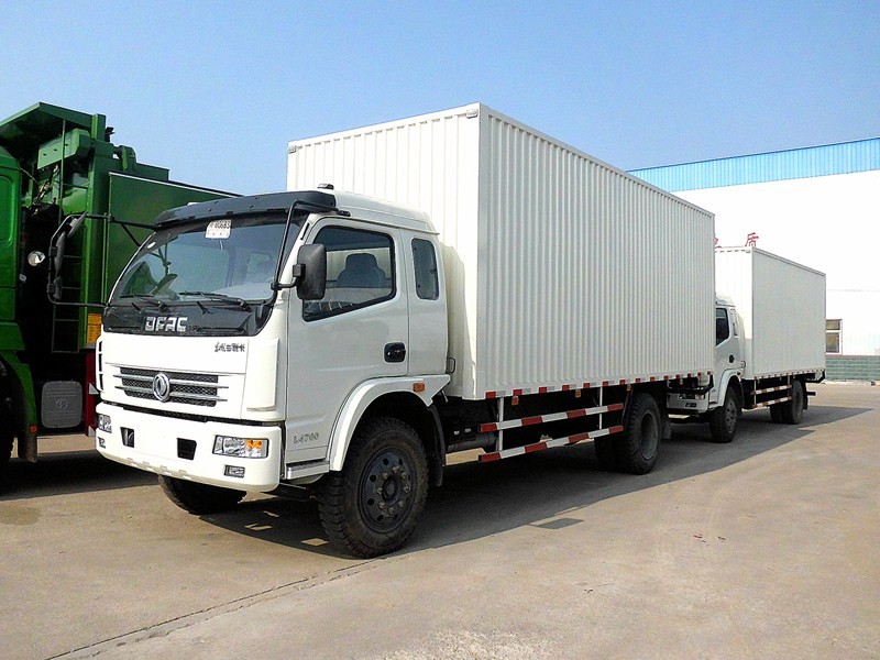 DONGFENG 4 tons Mini Van Cargo Box Truck