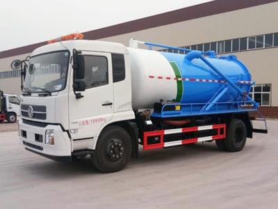 DONGFENG 8cbm Vacuum Sewage Sludge Truck